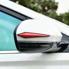 4Pcs Car Anti-Scratch Strip Automobile Body Bumper Anti-Collision Protection Strips Door Rearview Mirror Decoration Parts - Multicolor - View 5