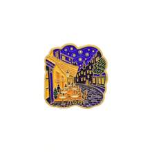 Van Gogh Starry Night Enamel Lapel Pin Badge, Suitable For Backpacks And Bags, Cool Decoration, Gift For Friends - Multicolor - View 14