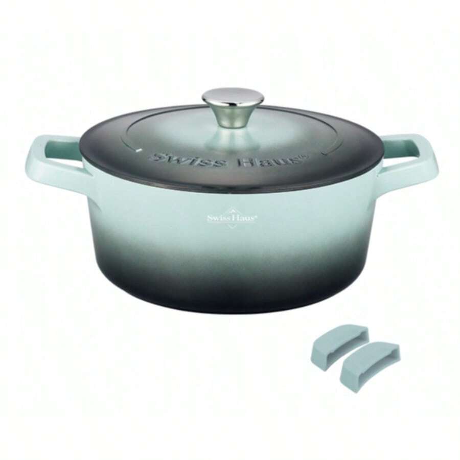 Garnek Ceramiczny Swiss Haus 20 Cm Z Pokrywką – Powłoka Non-Stick - View 1