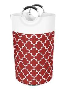 Extra Large High Quality Laundry Basket With Soft Padded Handles - Fabric Laundry Hamper, Foldable Round Basket, Suitable For Various Room Types, Casual Style Clothes Storage Box, Laundry Accessories, Laundry Basket, Space Saving - View 19