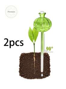 2/4/8pcs Cactus-Shaped Automatic Watering Spikes, Automatic Slow-Release Plant Watering System, Automatic Watering System, Indoor/Outdoor Gardening Tools, PVC Material, Automatic Watering Device, Drip Irrigation, No Electricity Required, Suitable For Succulents And Fresh Flowers, Plastic Watering Balls, Large Capacity, Narrow Mouth Design Extends Watering Time, Essential For Indoor/Outdoor Potted Plants In Spring And Summer - White - View 13