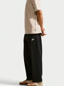 Nike Men's Casual Button Sport Long Pants For Outdoor Hiking - Black - View 3