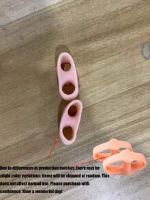 8pcs Toe Separators, Dual Hole Design, Comfortable For Daily Use, Durable And Reusable, Suitable For All Foot Types, Ideal Daily Toe Care Product - Multicolor - View 10