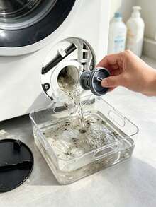 2/1pc New White Washing Machine Drain Tray, Effective Anti-Overflow ...