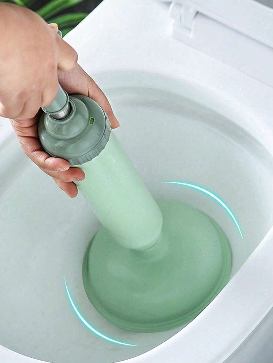1pc Toilet Plunger Plunger Drain, Unclog Toilet Plunger, Suction Toilet Bowl Suction Clog - Multicolor - View 1