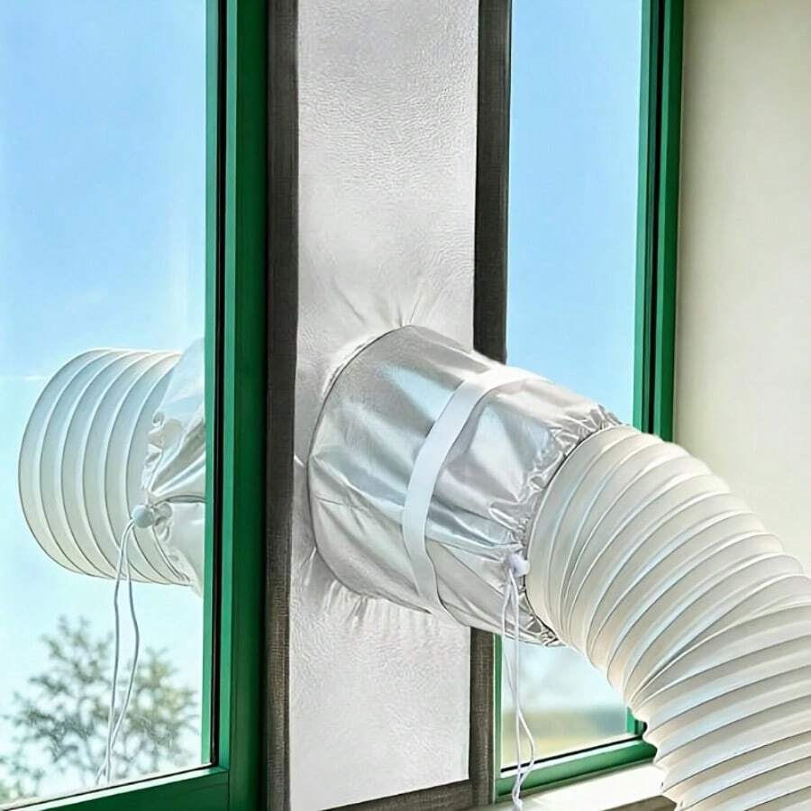 Window Seal For Portable Ac Kit, 3-Layer Thickened Aluminum Foil&Cotton & Oxford Fabric Window Seal - A - View 1