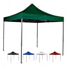Carpa Toldo Plegable 3x3   -Impermeable Y Reforzado - Verde - Ver 9