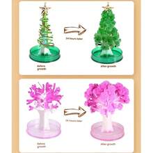 1pc Magic Tree Colorful Christmas Tree Magic Watering Paper Tree Can Bloom And Crystallize Creative Christmas Gift - Multicolor - View 5