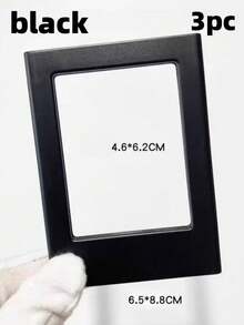 1/3/5/10pcs Colorful Transparent Magnetic Photo Frame Set, 3 Inch Wallet Size Fridge Magnets, Suitable For Mini, Customizable DIY Decorative Stickers, Mini Photo Frames For Bedroom Kitchen Office Home Decor, Ideal Birthday And Back To School Gift - Mixed - View 16