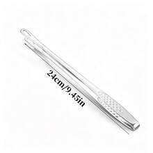 Long Handle Anti-Scald Stainless Steel Food Tongs, Toothed Grip Head Securely Holds Ingredients Without Slipping, Polished Surface Resistant To Oil Stains, Multiple Lengths Available, Suitable For Frying, Grilling, Plating, Buffet Serving, Christmas Holiday Family Dinner, Thanksgiving BBQ Party, Highly Attractive Kitchen Serving Tongs - Barbecue Tongs - View 11