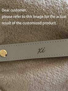2026 Graduation Gift Customized Letter PU Leather Keychain Personalized Wrist Keychain Wedding Party Favor Car Keychain Unisex Leather Keychain - Multicolor - View 2