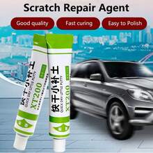 Car Body Putty Quick Dry Professional Auto Scratch Repair Filler Painting Pen Assistant Smooth Vehicle Repair Tool Good Effect - Gray - View 2