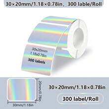 1 Gulungan Kertas Label Perekat Termal Persegi 4x2cm, Cocok untuk Phomemo M220/M110, Kertas Stiker Termal - 1 Gulungan - View 26