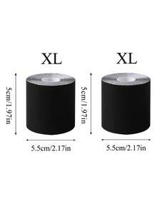 1/2pcs Breast Lift Tape,Invisible Self-Adhesive Disposable Tape, Elastic Sports Tape - Breathable Lifting Breast Tape, Suitable For A-F Cup Sizes - Multicolor - View 22