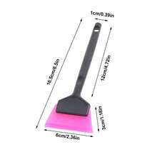 Small Window Tint Mirror Squeegee TPU Blade Scraper Car Corner Windshield Handheld Cleaning Tool Window Film Tinting Scraper - Short Style - View 9