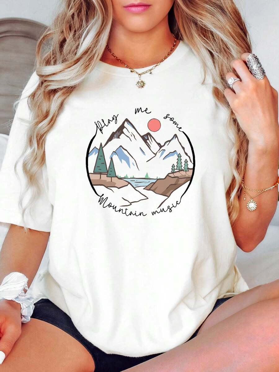 Women T-Shirts - 白色 - 查看 1