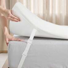 Sour Lemon Topper 180x200cm H2 H3, Registered Design, Ergo-Visco Foam | 7 Cm High, 2-In-1 Firmness Mattress Topper, Öko-Tex, Washable Cover, For Mattress, Box Spring Bed, Sofa Bed - White - View 16