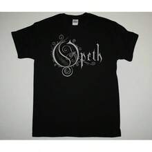Most Popular T Shirt Opeth Logo Progressive Men's Tshirt Us Size Unisex G5DK - 黑色 - 查看 1