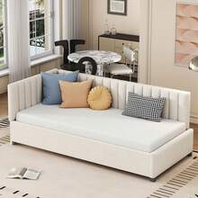 Bed Bases & Foundations - Beige - View 1