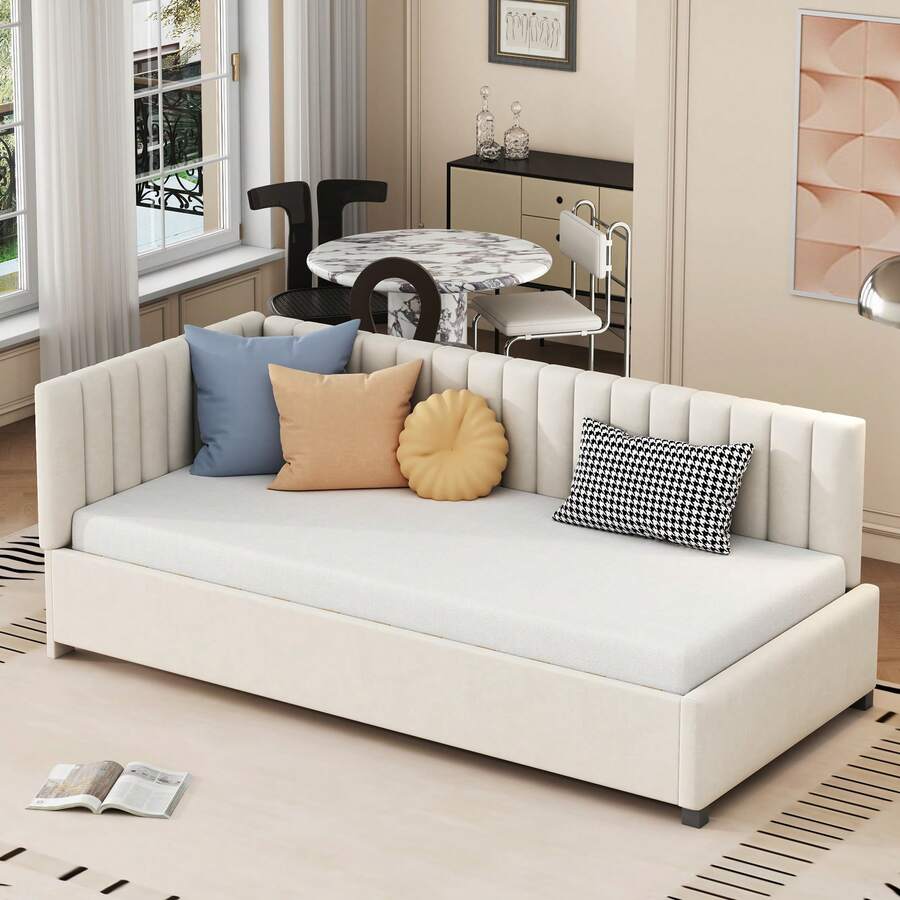 Bed Bases & Foundations - Beige - View 1