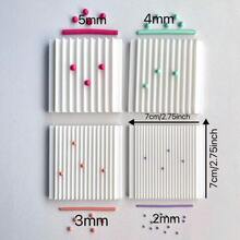 Polymer Clay Shaping Tools, Can Make Spherical And Strip-Shaped Polymer Clay, DIY Earrings, Ear Ornaments, Pendants, Hair Clips, Jewelry Tool Set, Round And Long Strip Molds, Multiple Sizes, Polymer Clay, Ceramic Creative Handmade Molds - White - View 11