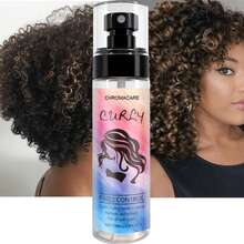 100ml Natural No-Rinse Curly Hair Styling Spray, With Moroccan Argan Oil And Coconut Oil, Refreshing Moisturizing Hair Mist, Create Shiny Curls, Long-Lasting Curl Hold - Full Size - View 3