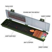 90Pcs Carp Fishing Rig Box Set Ready Tied Hair Rigs For Common Mirror And Grass Carp - CFA001 - View 4