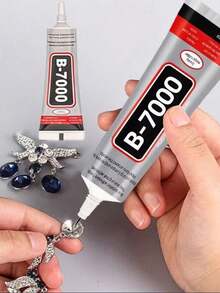 B-7000 透明工業級水晶膠 110ml/50ml/25ml/15ml 適用於布料、手機、珠寶製作、水晶、寶石、木材、玻璃 - B-7000 - 查看 11