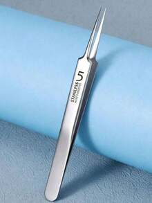 8pcs Blackhead Removal Tool Set, Acne Tweezers, Acne Extractor, Pimple Picker, Blemish Removal Set, Facial Skincare Tools, Stainless Steel Blackhead Remover - A - View 7