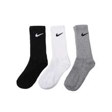 NIKE Unisex Versatile Comfortable Lightweight Mid-Calf Training Sports Socks (3 Pairs) SX4704-901 - Crew Socks - View 3