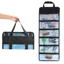 Fishing Lure Stroage Bag Covenient 6 Pocket Large Capacity PVC Heavy Duty Protective Cover Durable Fishing Bag For All Fishing Bait Trolling Fishing Lure Wraps Box For Saltwater - Multicolor - View 10