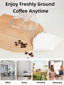 40/80/160pcs Coffee Filter Paper, V-Shaped Coffee Filter Paper, Disposable Coffee & Tea Filter Paper, Suitable For Pour-Over Coffee And Drip Coffee Maker, Outdoor, Travel, Office, Back To School Essential - Multicolor - View 7