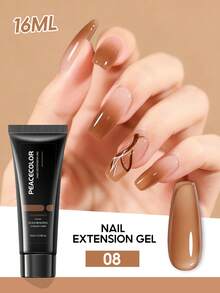 PEACECOLOR 16ml Poly Nail Extension Gel, UV LED Cured Quick Building Builder Gel For Nail Extension & Manicure, Multiple Colors Available, Hard Gel For Beginner Home DIY & Professional Salon Nail Art - Multicolor - View 21