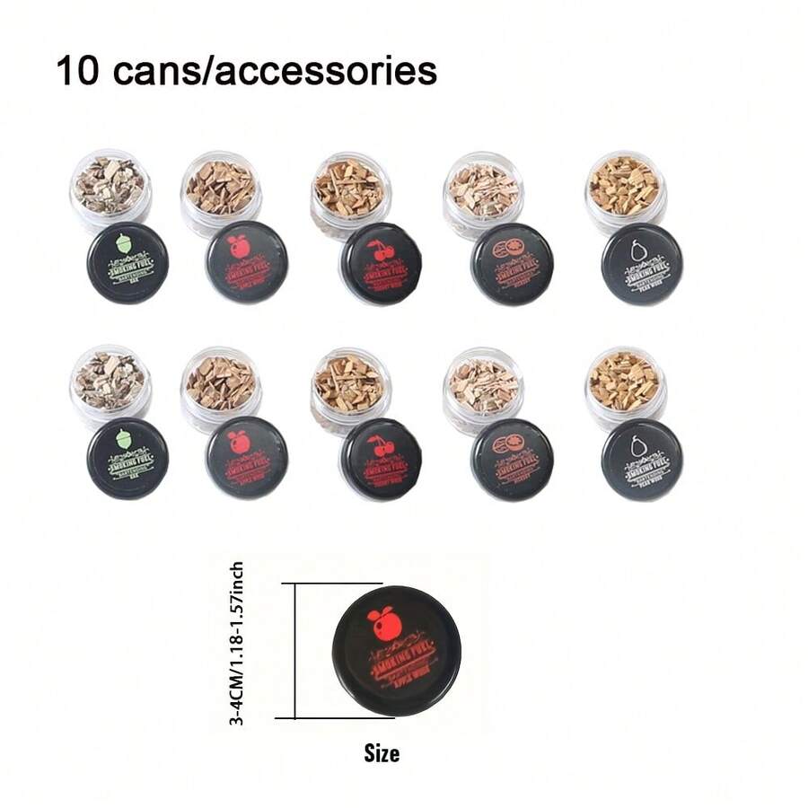 10 Boxes Of Cocktail Smoked Accessories, Suitable For Making Cocktails Of Various Flavors: The Perfect Gift - B - View 1