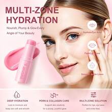 Stik Multi-Efek Pink Plumping: Diperkaya dengan Bahan Nutrisi PDRN, Mengisi Kembali Nutrisi Esensial, Menenangkan Kekeringan & Kekasaran, Memperbaiki Garis Halus Akibat Kekeringan, Meningkatkan Kelembutan, Elastisitas & Cahaya Kulit - Tongkat multi-efek - View 3