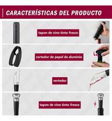 Electric Wine Bottle & Can Openers - Black - View 4