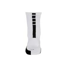 Nike Sport Colorblock Comfortable Versatile Striped Print Breathable Terry Sole Crew Socks Unisex White 1 Pair - White - View 4