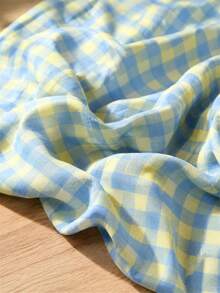 1pc Pre-Cut Vintage Spring Plaid Fabric, Suitable For DIY Handmade Projects, Patchwork, Sewing, Hair Ties, DIY Background Cloth - Multicolor - View 11
