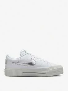 Nike Authentic 2025 New Women's Low-Top Casual Sports Thick Sole Sneakers HQ2307-100 - HQ2307-100 - View 3