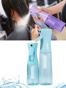 1pc High Pressure Continuous Spray Bottle, Alcohol Continuous Sprayer (10.1oz/100/200/300ml), Household Continuous Spray Bottle, Ultra-Fine Mist Sprayer, Reusable Hair Product, Refillable Bottle, Back To School Essential, Gift For Girls - Pink - View 18