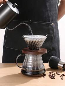 100 lembar/pak Kertas Saringan Kopi Putih/Coklat, Kertas Saringan Kopi Tetes untuk Penggunaan Rumah Tangga, V01/V02 Tersedia Dua Ukuran - Putih - View 9
