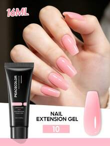PEACECOLOR 16ml Poly Nail Extension Gel, UV LED Cured Quick Building Builder Gel For Nail Extension & Manicure, Multiple Colors Available, Hard Gel For Beginner Home DIY & Professional Salon Nail Art - Multicolor - View 33
