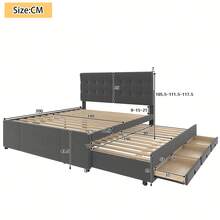 Bases de cama - Negro - Ver 6