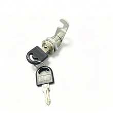 1 Set 16mm Safety Cam Lock With 2 Keys, Durable Cam Lock Latch, Suitable For Doors, Cabinets, Mailboxes, Drawers, Storage Cabinets, Newspaper Boxes, Furniture, Cabinet Locks - Silver - View 6