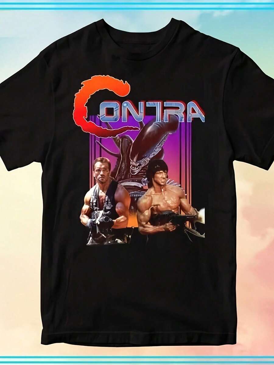 Vintage Arnold T-Shirt For Real Gamers, All Sizes - 款式 - 查看 1