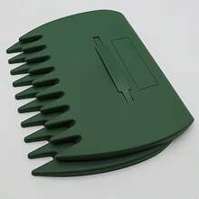 Thickened Outdoor Leaf Rake Plastic Garden Rake For Collecting Fallen Leaves, Garden Leaf Rake, Garbage Cleanup Tool - A - View 3