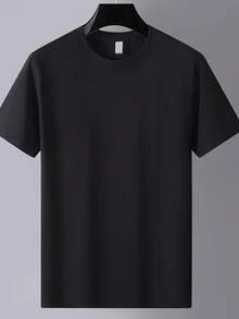 Men Sports Tees & Tanks - Black - View 4