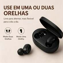 Airdots Wireless Earphone For Redmi Xiao.Mi  Bluetooth 5.0 E6S - Kit 2pc - View 4