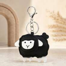 1pc/3pcs Handmade Cute Sheep Pendant, Personalized Exquisite Cartoon Friend Bestie Backpack Charm, Bag & Key Chain - Multicolor - View 6