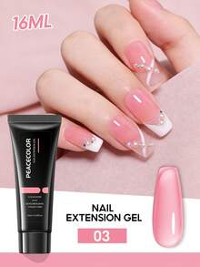PEACECOLOR 16ml Poly Nail Extension Gel, UV LED Cured Quick Building Builder Gel For Nail Extension & Manicure, Multiple Colors Available, Hard Gel For Beginner Home DIY & Professional Salon Nail Art - Multicolor - View 23